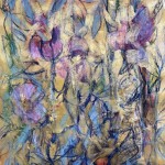 Ici Oeuvre de la série des palimpsestes.